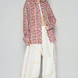 Peace Oversized Button Up
