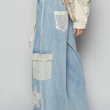 Star Wide Leg Pants