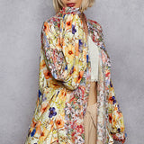 Floral Oversized Button Up
