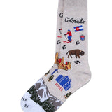 Memoi Colorado Men`s Bamboo Crew