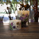 Petite Oval Botanical Candle-Black Currant & Bay