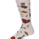 Guitars Mens Bamboo Crew