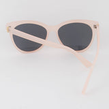 Minimal Round Cateye Sunglasses