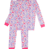 Sweetie-Saurus Dinosaurs Ruffle Long Sleeve Pajama Set
