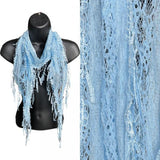 Oblong Lace Fashion Scarf