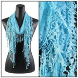 Oblong Lace Fashion Scarf