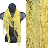Oblong Lace Fashion Scarf