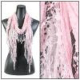 Oblong Lace Fashion Scarf
