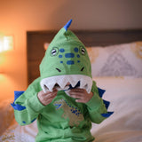 Spiky Dino Toddler and Kids 3D Hoodie