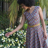 Ready Dress- Coffee Print