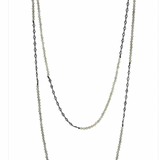 Labordorite CZ Necklace
