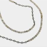 Labordorite CZ Necklace