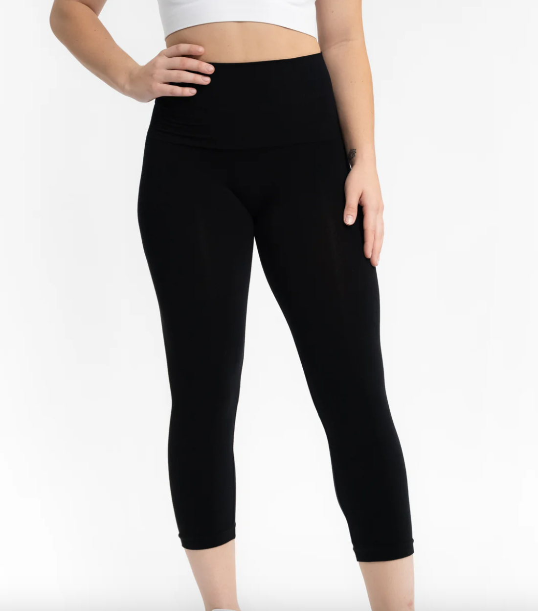 High Waist Capri Leggings