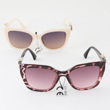 Animal Print Cateye Sunglasses