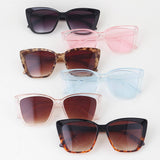 Sharp Cateye Gradient Sunglasses
