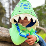 Spiky Dino Toddler and Kids 3D Hoodie