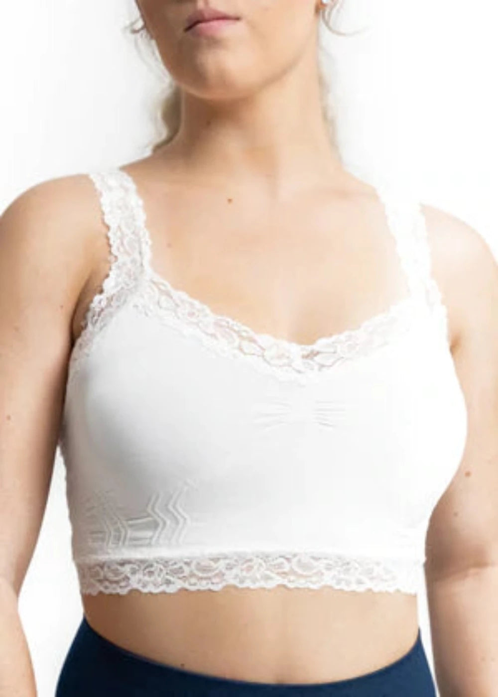 Lace Bralette-Ivory