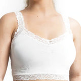 Lace Bralette-Ivory