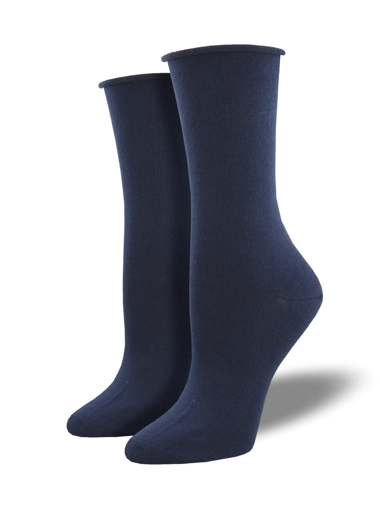 Bamboo Solid Socks for Women - Shop Now