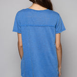 Loose Fit Scoop Neck Tee