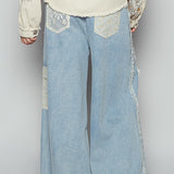 Star Wide Leg Pants