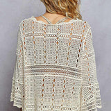 Crochet Bell Sleeve Top