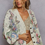 Floral Garden Cardigan