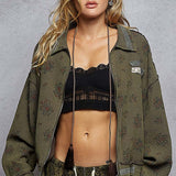 Quilted Olive Jacket
