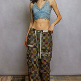 Patchwork Cargo Pants