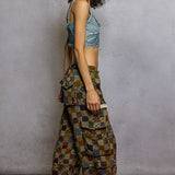 Patchwork Cargo Pants