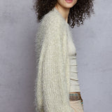 Eyelash Cardigane Sweater