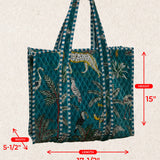 Velvety Woven Tote