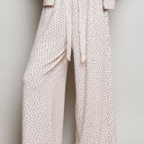 Blush Wide Leg Lounge Pant