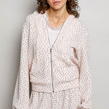 Blush Floral Hoodie