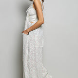 Soft Floral Overalls