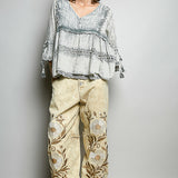 Sage Linen Blouse