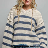 Chenille Stripped Sweater