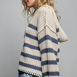 Chenille Stripped Sweater