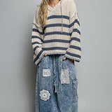 Chenille Stripped Sweater