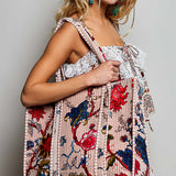 Velvety Woven Tote