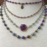 Janet Necklace Purple