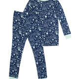 Boys Blast Off Bamboo Viscose Long Sleeve Pajama Set