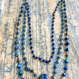 Janet Necklace Blue