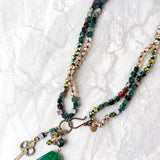 Suki Necklace - India Agate