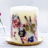 Accent Botanical Candle - Blushing Rosewood