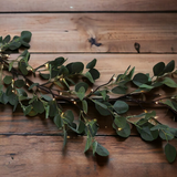 Lighted Eucalyptus Garland 72"