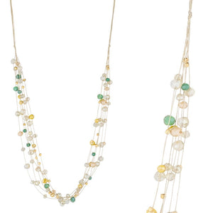 Beaded Long Layer Set
