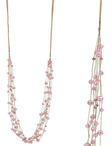 Beaded Long Layer Set