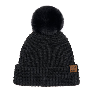 Waffle Knit Beanie