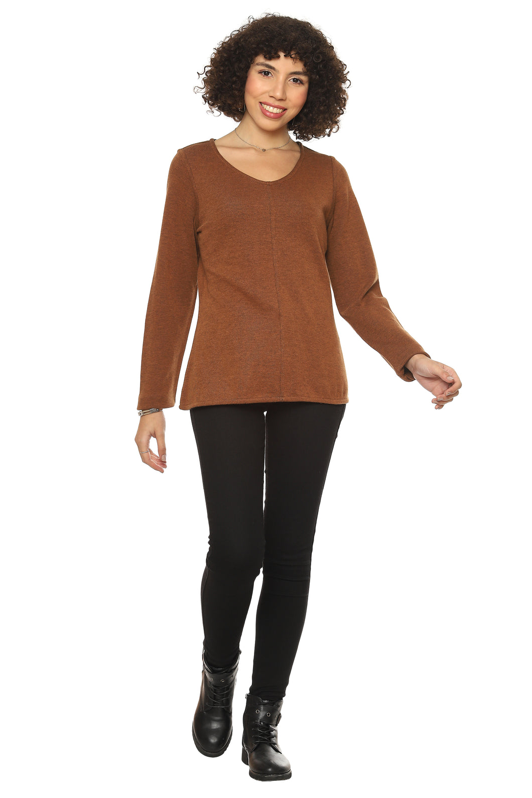 Marlow Reversible Tunic Carmel